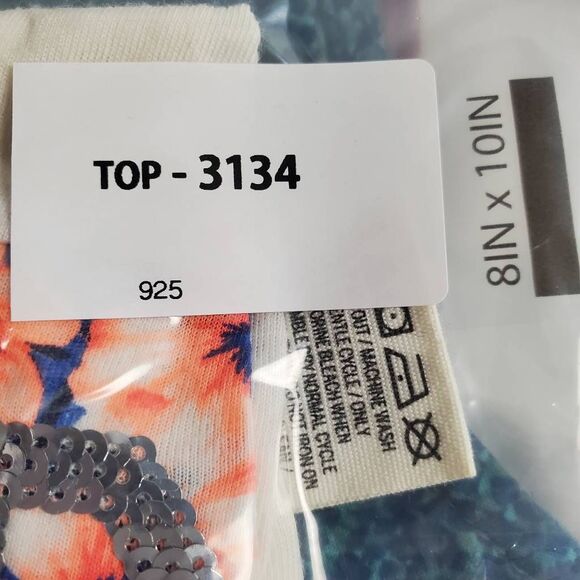 Victoria’s Secret PINK Small White Sequin Logo Racerback Tank - Picture 6 of 6